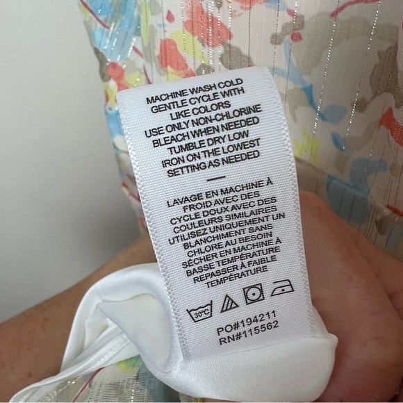 NWT Likely Sara Midi Dress one‎ shoulder body complementing fit & flare - Picture 9 of 13